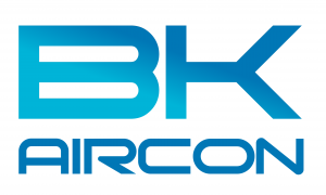 BK Aircon Stacked Logo-white background-gradient